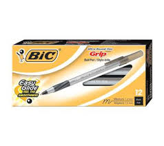 قلم جاف مع جلدة(Round Stic Grip)