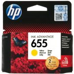 حبر طابعة HP Original CZ112AE 655 YELLOW