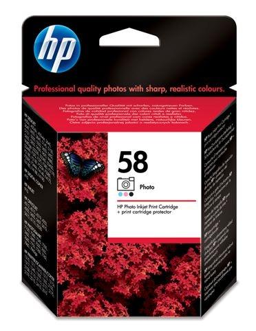 HP Original C6658AA-No58 Photo حبر طابعة