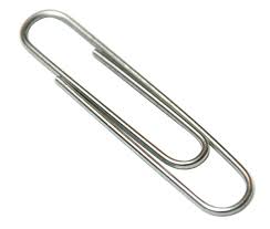 مشبك ورق(paper clip)